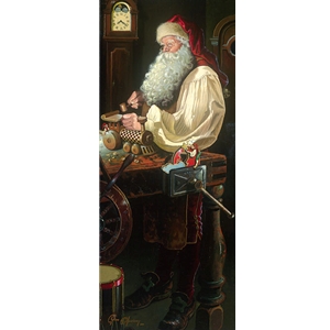 Father Christmas - the Workshop by Santa Claus artist Dean Morrisey