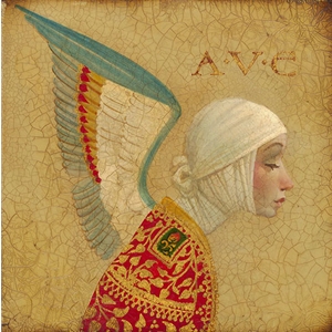 Angel With Epaulet by artist James Christensen