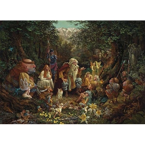 Once Upon a Time by fantasy artist James Christensen