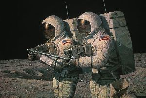 Helping Hands by astronaut artist Alan Bean