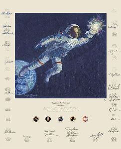Reaching for the Stars by astronaut artist Alan Bean