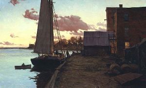 Southport at Twilight by Christopher Blossom