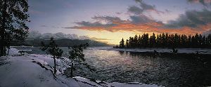 Last Light of Winter by Stephen Lyman