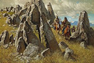Where Ancient Ones Had Hunted by Frank McCarthy