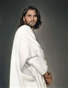Jesus - Portrait of Christ by religious artist Liz Lemon Swindle