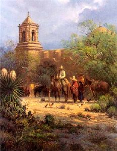 Mission San Jose by G. Harvey