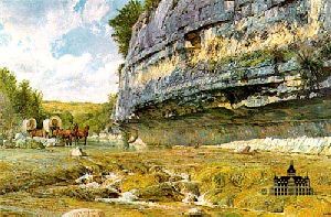 Hill Country Crossing by landscape artist Bob Wygant