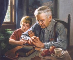 The Prayer by Christian artist James Seward